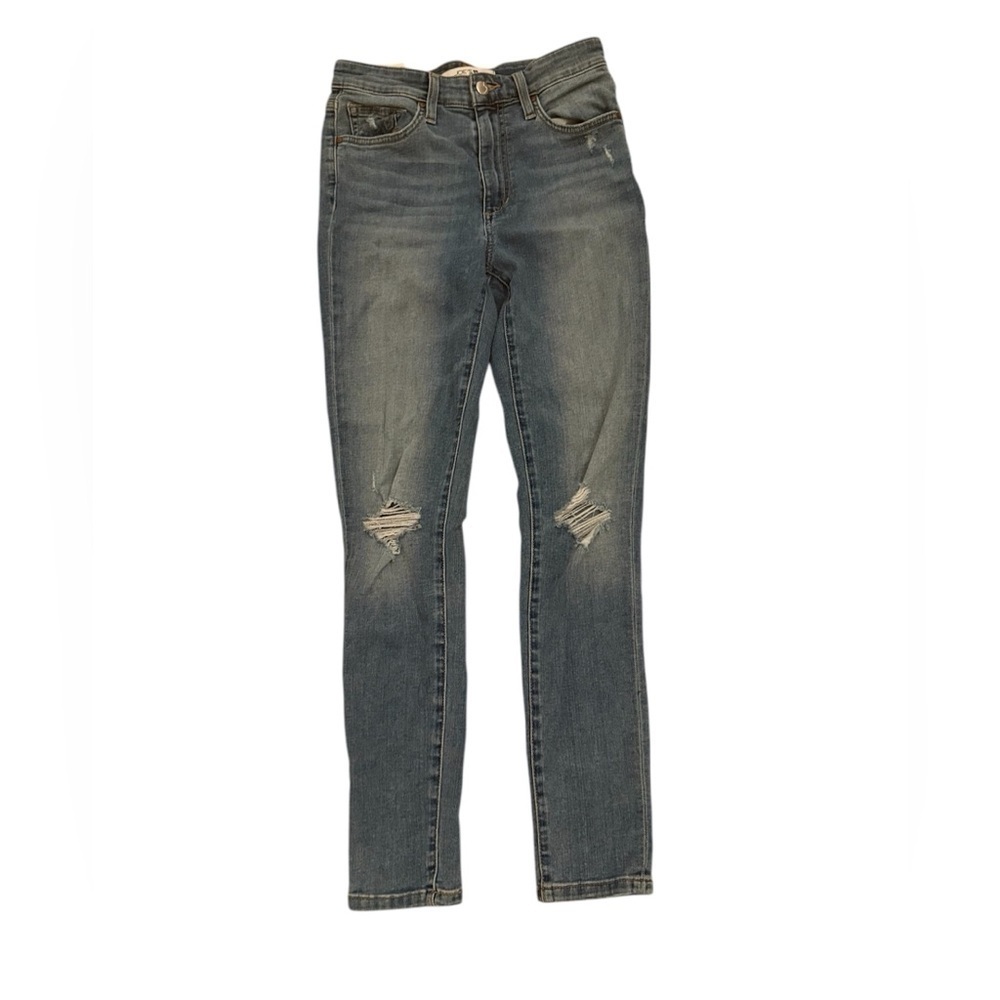 Joe jeans women’s‎ high rise skinny with distressed detail Y2K size 26 - Picture 1 of 6